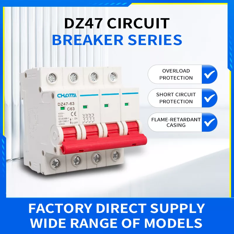 disjuntor diminuto de 4P 63A DZ47